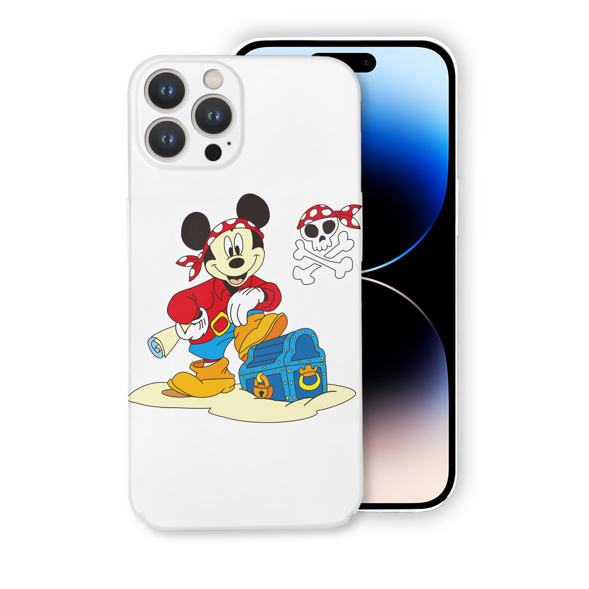 （画像用） ミッキーマウス Mickey Mouse 【iPhone 14シリーズ対応】ハードケース